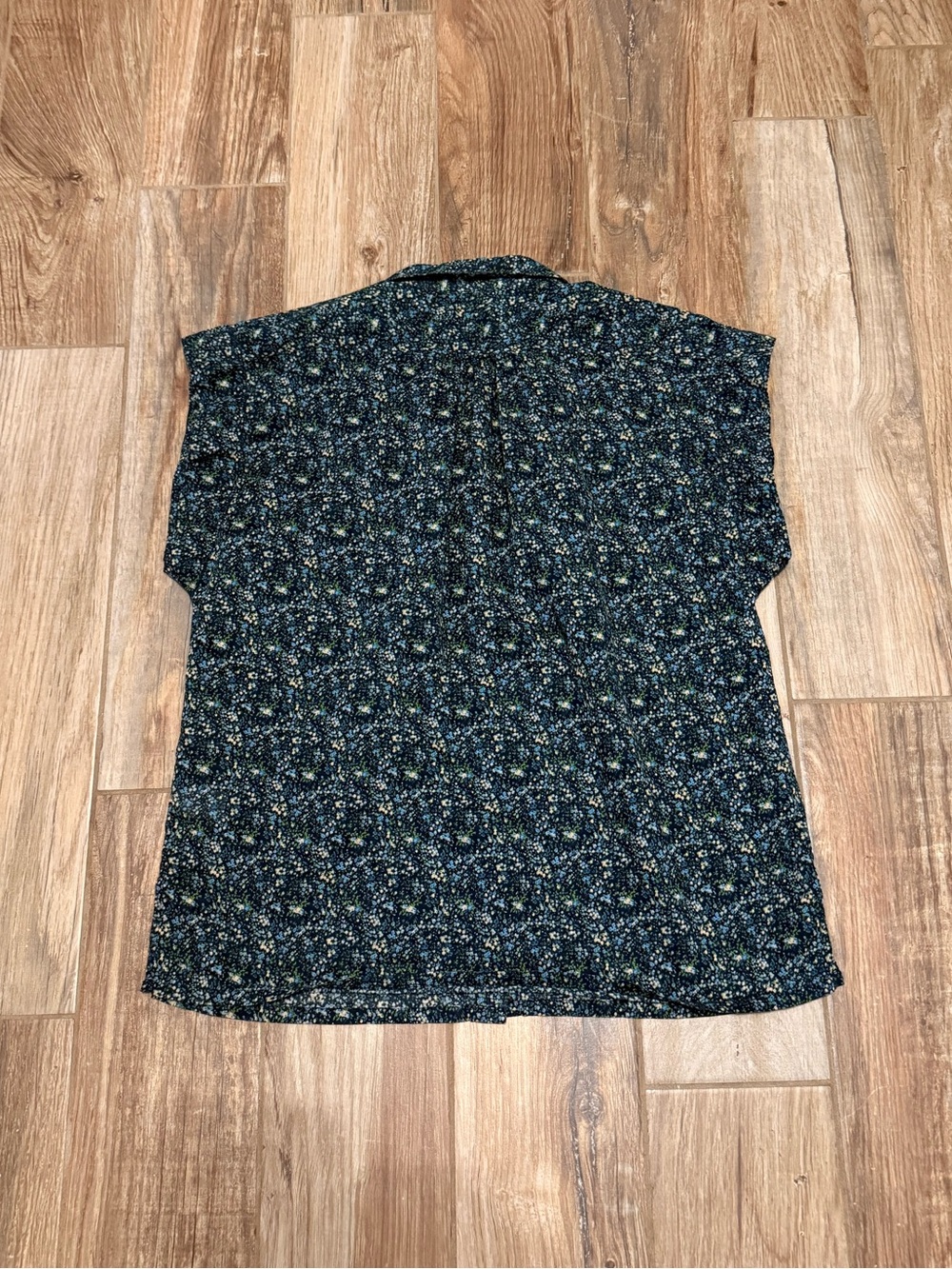 Birds of Paradise by Trovata Multicolor Floral Shirt Blouse Top - Picture 3 of 3